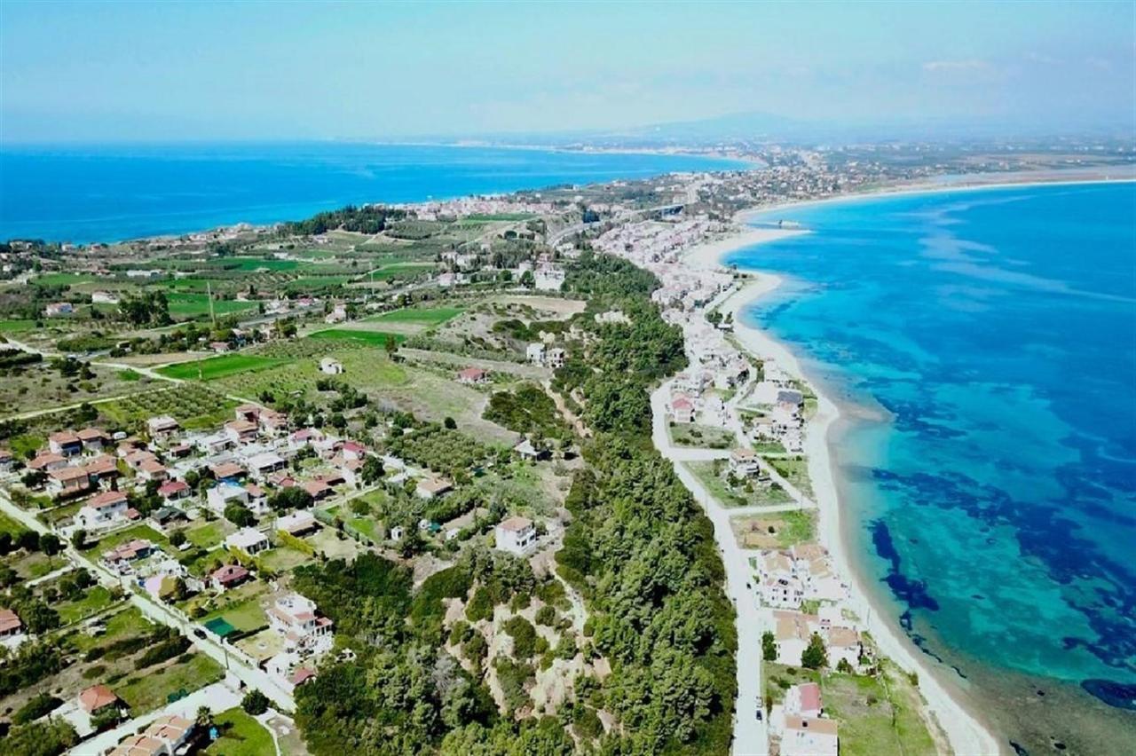 Villa Irina, Nea Potidea Kassandra Beach Eksteriør bilde
